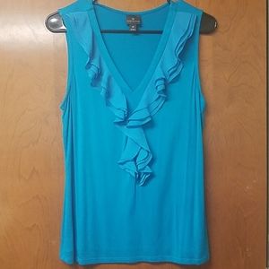 Worthington Teal professional blouse